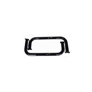 Jeep Wrangler Nerf Bars - Rugged Ridge - Black Powder Coated - Black - `87-`06